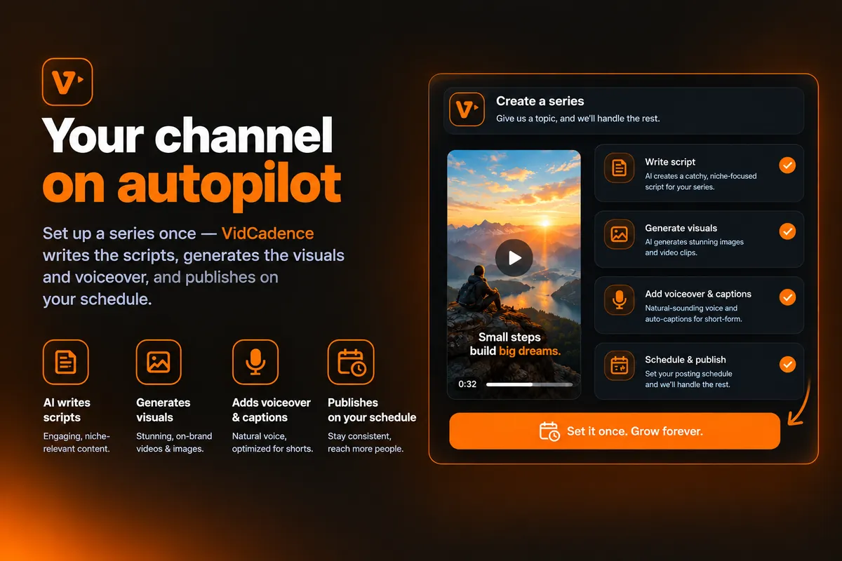 Your channel on autopilot